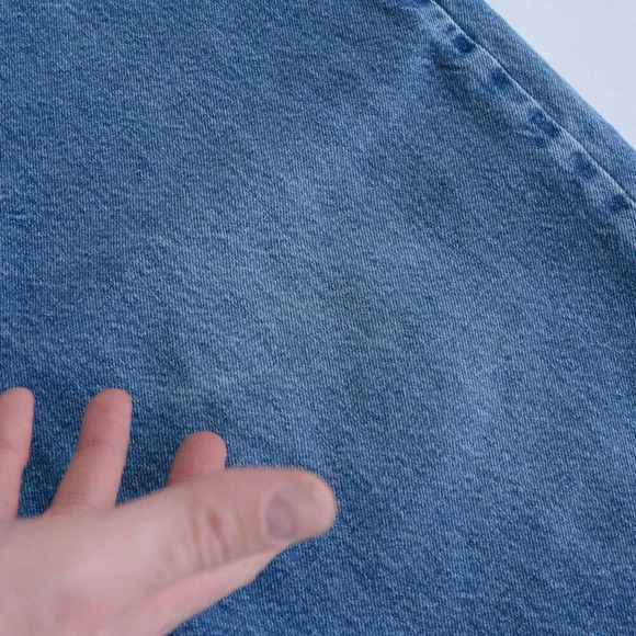 Vintage 90'S Calvin Klein Mid Wash Loose Easy Fit Jeans Size 38 - Picture 8 of 13